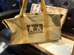 TAMIYA RCバッグ ミニ四駆 ベージュ キャンバス タミヤ ミニ四駆特別企画 ミニ四駆コンパクトバッグ | タミヤ