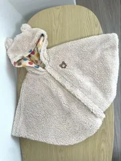 HotBiscuits フリースポンチョ Fサイズ ミキハウス