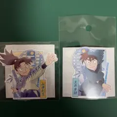 忍たま　山田利吉　土井半助　ミニデコステッカー