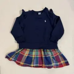ラルフローレン フリル付トップス 18m85㎝