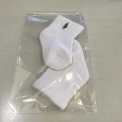 ラルフローレンベビー靴下　ネイビーロゴ