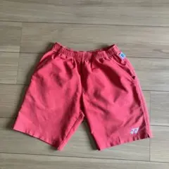 ヨネックス 赤 ハーフパンツ