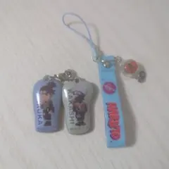 NARUTO カカシ先生 イルカ先生 チャーム ストラップ セット