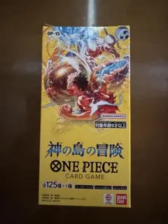 ONE PIECE 神の島の冒険 OP-15 未開封 BOX - メルカリ