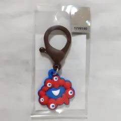 ミャクミャク　カラフル ラバー キーホルダー　ブラウン　茶