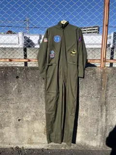 【古着】　オーバーオール　ミリタリー　AIRFORCE