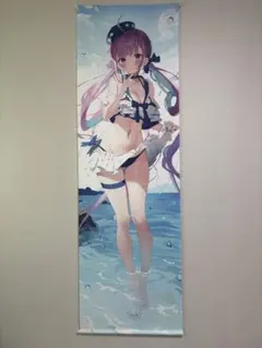 c104】白上フブキ 等身大タペストリー ホロライブ 凪白みと - メルカリ
