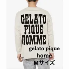 ジェラートピケ ビッグロゴ ロングスリーブTシャツ ロンT カットソー Mサイズ