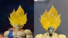 S.H.Figuarts用 孫悟空 スーパーサイヤ人 鳥山マスク ヘッドパーツ