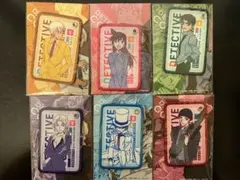 名探偵コナン タグ キーホルダー 布製 ワッペン ポールチェーン 6点セット