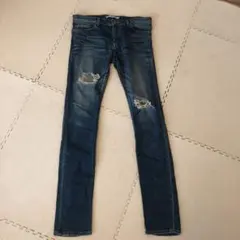 WVMダメージデニムスキニージーンズ