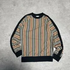 BURBERRY バーバリー　アイコンストライプ　スウェット　　152cm 美品のサムネイル