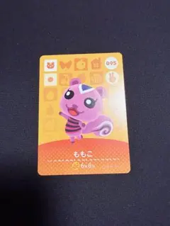 どうぶつの森 amiibo カード ももこ