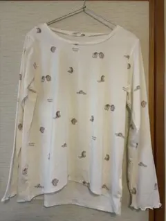 【美品】gelato pique 動物柄ルームウェア Fサイズ　ジェラピケ