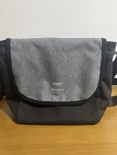anello グレーショルダーバッグ ミニバッグ