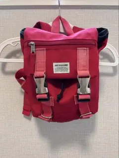 ARCH&LINE キッズ リュック 赤のサムネイル
