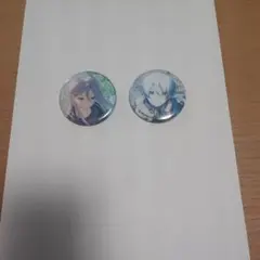 プロセカ　カラフルステージ！　グリッター缶バッジ　宵崎奏セット