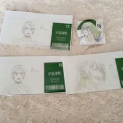 MAPPA　呪術廻戦　クリアカード　缶バッジ　天内　黒井