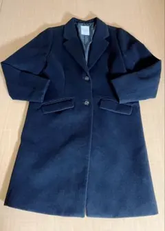 AZULbymoussyアズール チェスターコート黒S