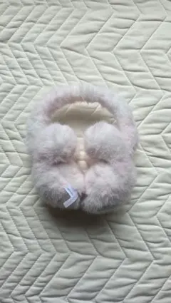 ふわふわ イヤーマフ ピンクのサムネイル