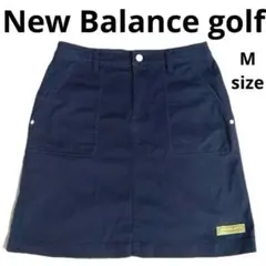 New Balance golf ニューバランス　 ゴルフスカート　ネイビー　M