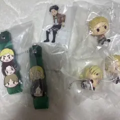 一番くじ　進撃の巨人　ちょこのっこ アクスタ ぽこっとちゃーむ 計6点