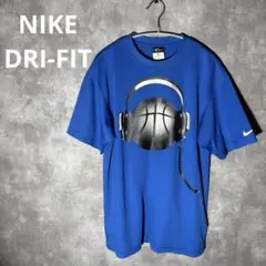 NIKE DRI-FIT Tシャツ ナイキ バスケットボール ヘッドホン M