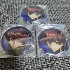 コードギアス　缶バッジ　サンキューマート　スザク　ルルーシュ　完売品　コンプ コードギアス 反逆のルルーシュ』ハート型缶バッジ M-YB (スザク