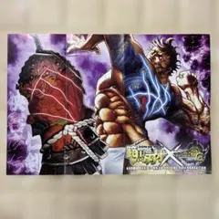 範馬刃牙×モンスターハンター3G 両面ポスター　漢　花山薫　仁剣侠客立ち