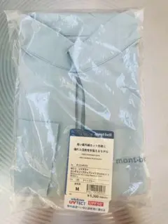 【新品】モンベル レディース M WIC.UVテクト ロングスリーブジップシャツ