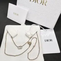 極美品 タグ・箱付き DIOR ネックレス Clair D Luneのサムネイル