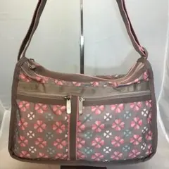 ❣️レスポートサック❣️ Wファスナーショルダーバック　ハート花柄