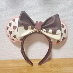 海外ディズニー　香港ディズニー チョコレート　ディズニー　アイスカチューシャ