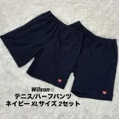 Wilson⭐︎テニス/ハ－フパンツ/ネイビー/XLサイズ 2セットのサムネイル