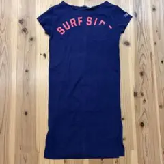 Champion 半袖ワンピース ネイビー SURF SIDE