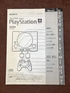 初代プレイステーション　PlayStation 取扱説明書