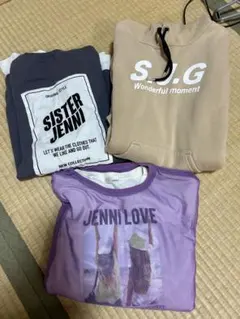 お値下げ　SISTER JENNI トレーナー他150〜160 3点セット