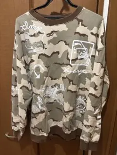 XLARGE カモフラージュ スウェット XL