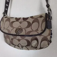 Coach ロゴパターン ショルダーバッグ