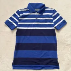 ポロラルフローレン　ストライプ柄ポロシャツ 130cm