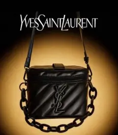【新品未開封】イヴ・サンローラン　YSL ショルダーバック　ブラック