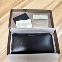 BVLGARI ブルガリ ジップウォレット　ブラックのサムネイル