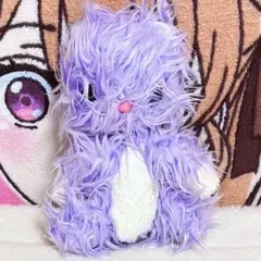 Who are you ふーあーゆー ぬいぐるみ 猫　ふわふわ　SEGA 　紫