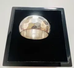 925シルバー ハニカムデザインリング