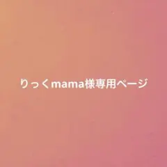 りっくmama様専用ページ　カラフルピーチ　めじるしアクセサリー　なおきりさん
