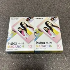 チェキフィルム マカロン 2個セット