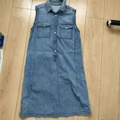 Gap 1969 ノースリーブ　シャツ　ワンピース Sサイズ