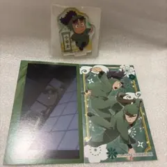 忍たま乱太郎　アニメイト　特典　ミニカード　2種　アクリルミニ　七松小平太　長次