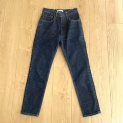 【大人気】MOUSSY マウジー MVS SKINNY ハイウエスト 濃紺 24