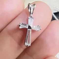 925シルバー クロスチャーム